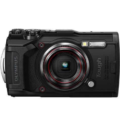Tough TG-6 Waterproof Camera, Black
